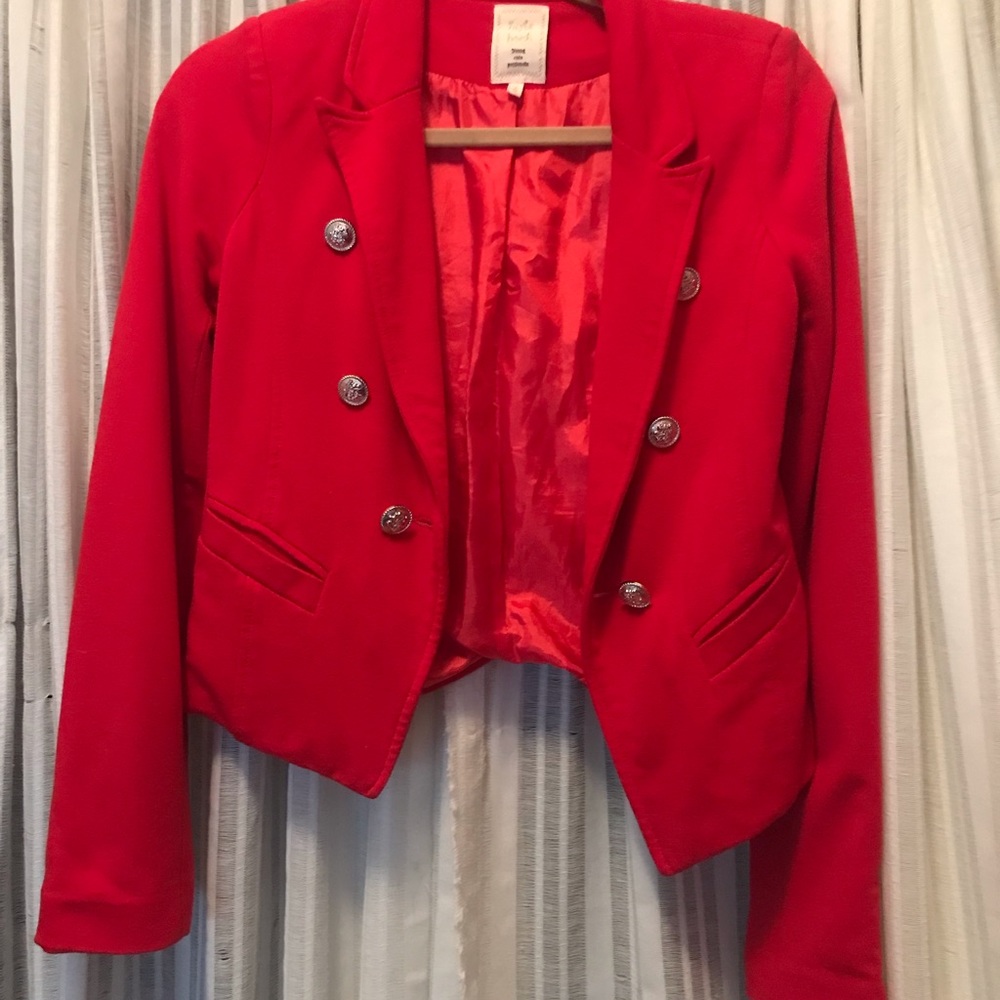 Red stylish blazer size Small